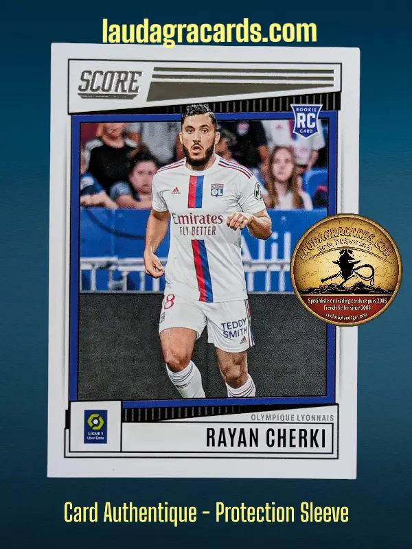 [SCORE23SING-89] Rayan Cherki Olympique Lyonnais Card N° 89