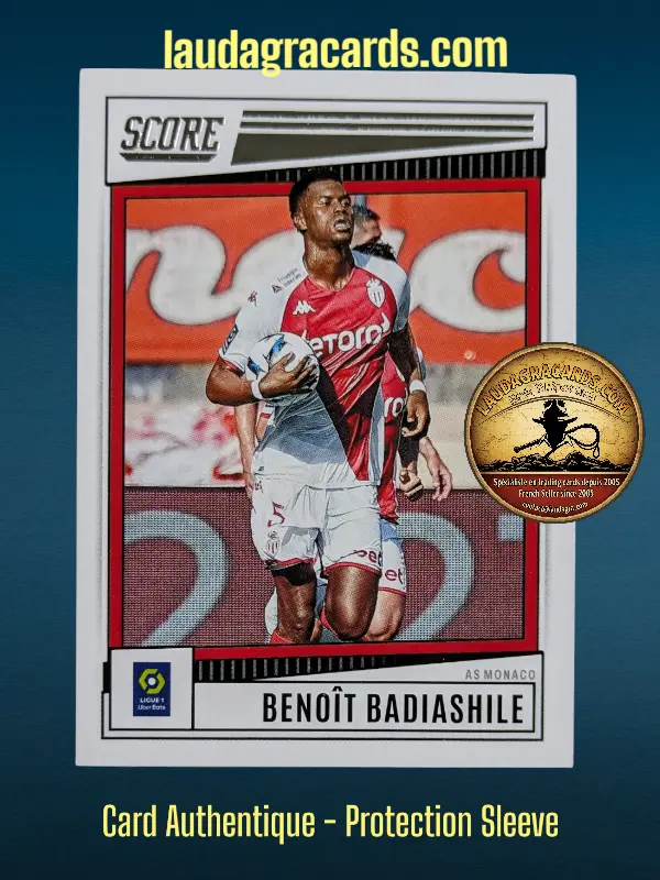 [SCORE23SING-102] Benoit Badiashile AS Monaco Card N° 102