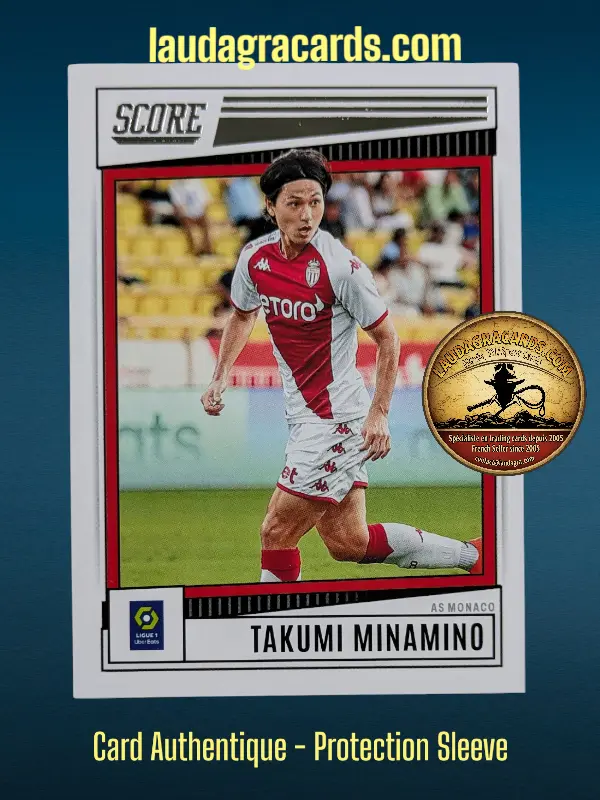 [SCORE23SING-107] Takumi Minamino AS Monaco Card N° 107