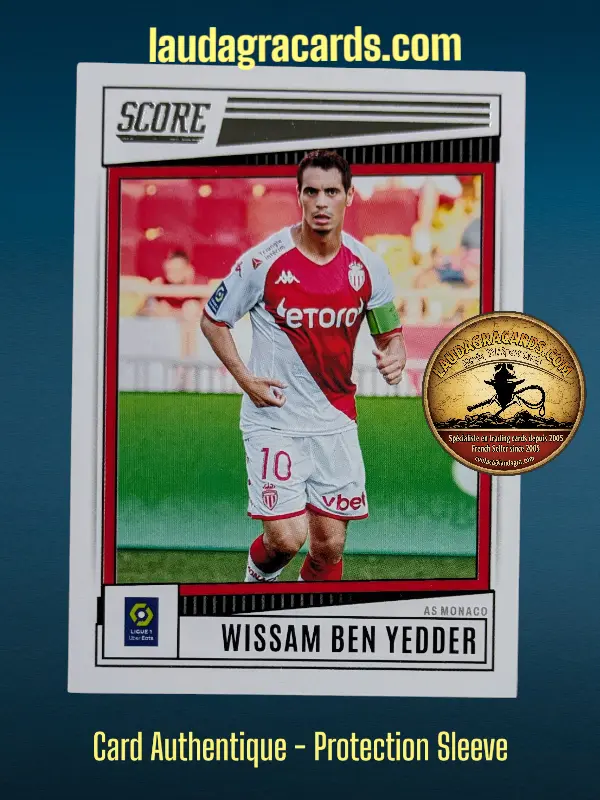 [SCORE23SING-109] Wissam Ben Yedder AS Monaco Card N° 109