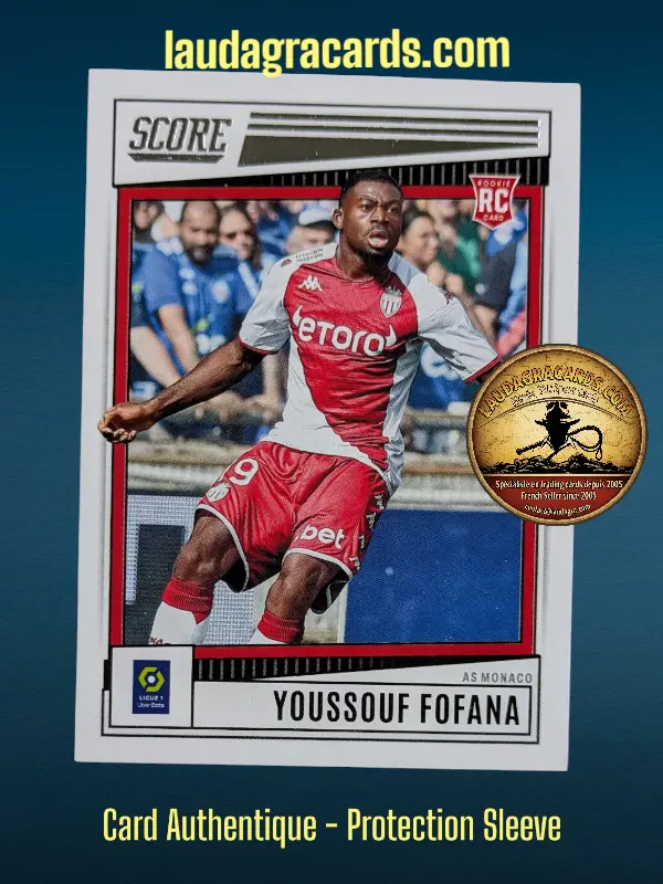[SCORE23SING-110] Youssouf Fofana AS Monaco Card N° 110