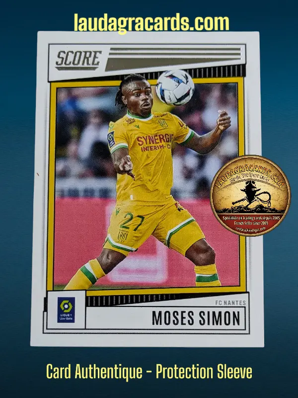 [SCORE23SING-126] Moses Simon FC Nantes Card N° 126
