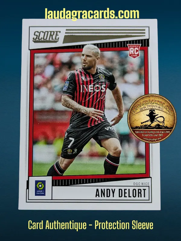 [SCORE23SING-133] Andy Delort OGC Nice Card N° 133