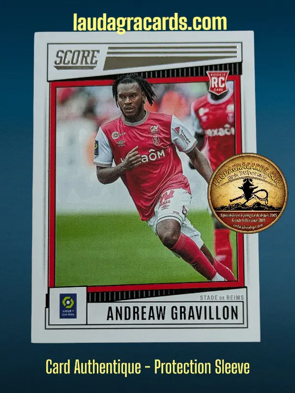 [SCORE23SING-151] Andreaw Gravillon Stade de Reims Card N° 151