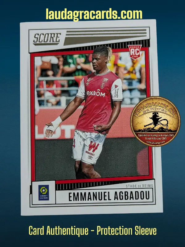 [SCORE23SING-154] Emmanuel Agbadou Stade de Reims Card N° 154