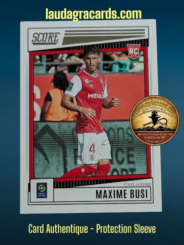 [SCORE23SING-159] Maxime Busi Stade de Reims Card N° 159