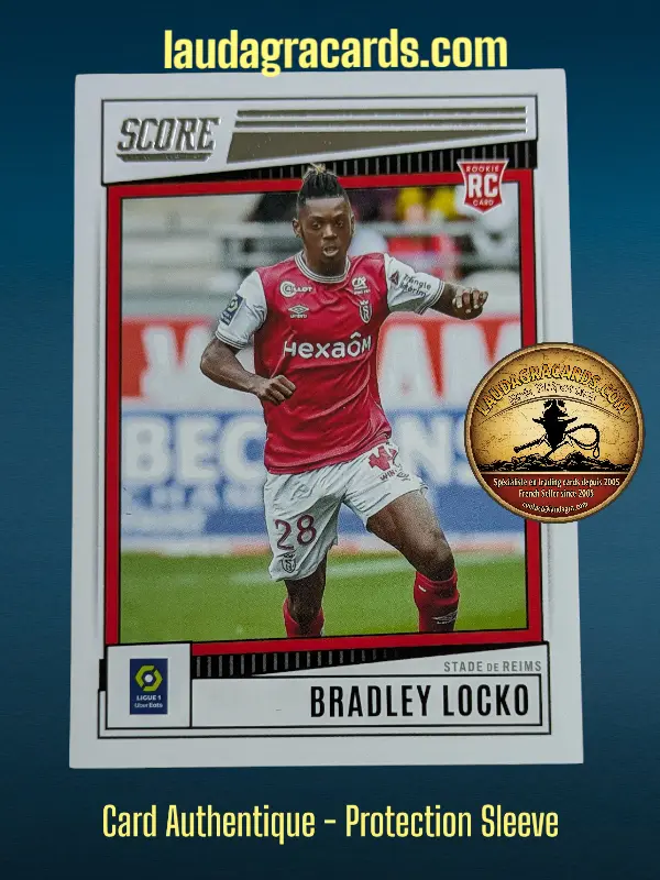 [SCORE23SING-160] Bradley Locko Stade de Reims Card N° 160
