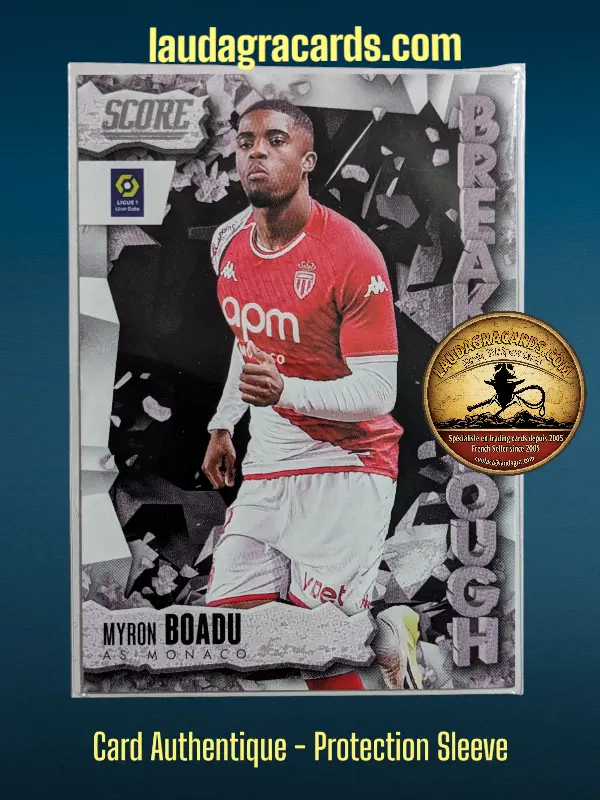 [BREAKTHROUGH24 N° 1] 1. Myron Boadu (AS Monaco)    Breakthrough Ligue 1 2023/2024   Carte N° 1
