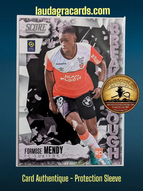 3. Formose Mendy (FC Lorient)    Breakthrough Ligue 1 2023/2024   Carte N° 3