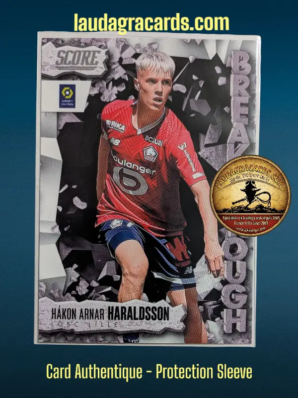 [BREAKTHROUGH24 N° 7] 7. Hákon Arnar Haraldsson (LOSC Lille)    Breakthrough Ligue 1 2023/2024   Carte N° 7