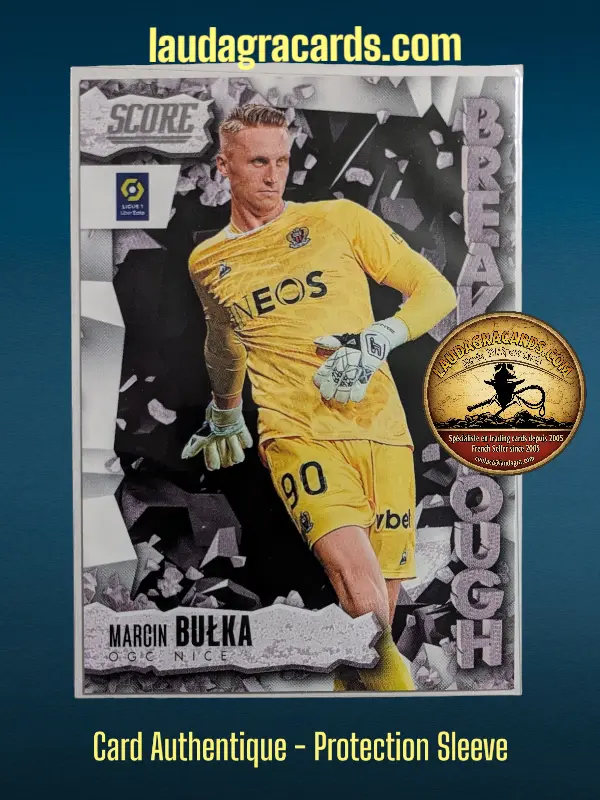 [BREAKTHROUGH24 N° 9] 9. Marcin Bułka (OGC Nice)    Breakthrough Ligue 1 2023/2024   Carte N° 9