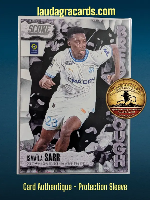 10. Ismaïla Sarr (Olympique de Marseille)    Breakthrough Ligue 1 2023/2024   Carte N° 10