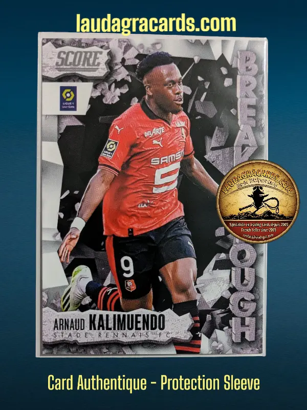 [BREAKTHROUGH24 N° 17] 17. Arnaud Kalimuendo (Stade Rennais FC)    Breakthrough Ligue 1 2023/2024   Carte N° 17
