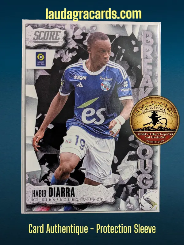 [BREAKTHROUGH24 N° 19] 19. Habib Diarra (RC Strasbourg Alsace)    Breakthrough Ligue 1 2023/2024   Carte N° 19