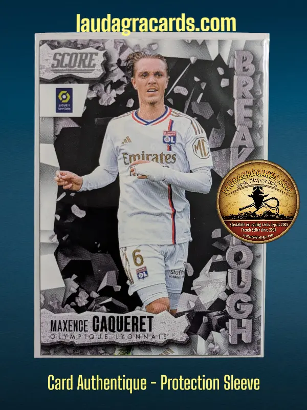 20. Maxence Caqueret (Olympique Lyonnais)    Breakthrough Ligue 1 2023/2024   Carte N° 20