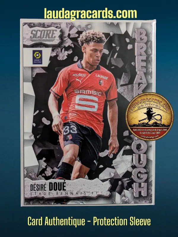 22. Désiré Doué (Stade Rennais FC)    Breakthrough Ligue 1 2023/2024   Carte N° 22