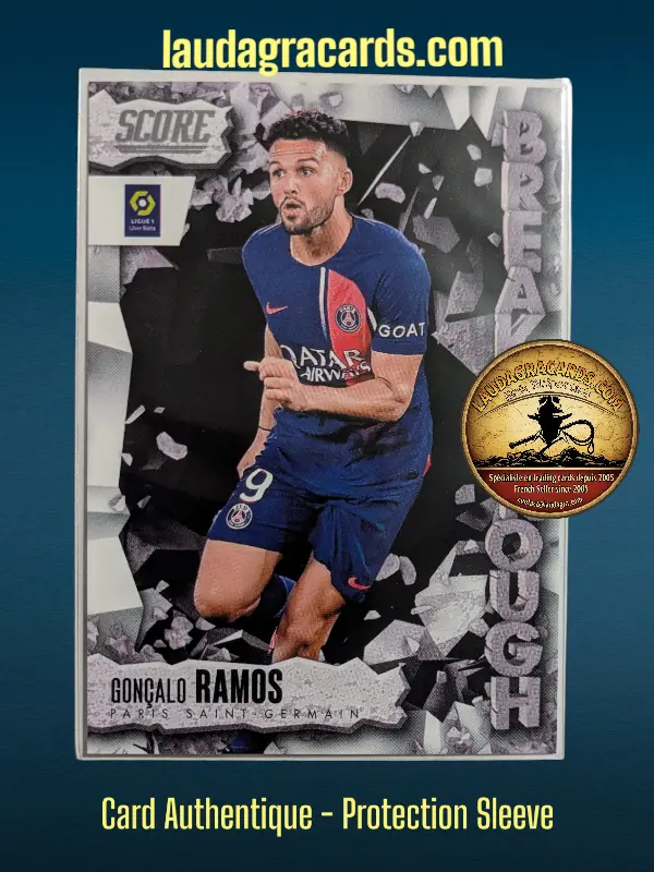 [BREAKTHROUGH24 N° 27] 27. Gonçalo Ramos (Paris Saint-Germain)    Breakthrough Ligue 1 2023/2024   Carte N° 27