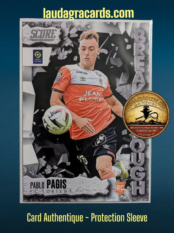 [BREAKTHROUGH24 N° 30] 30. Pablo Pagis (FC Lorient)    Breakthrough Ligue 1 2023/2024  Joueur Carte N° 30