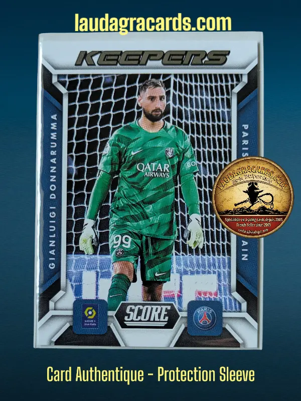 [KEEPERS24 N° 1] 1. Gianluigi Donnarumma (Paris Saint-Germain)    Keepers Ligue 1 2023/2024   Carte N° 1