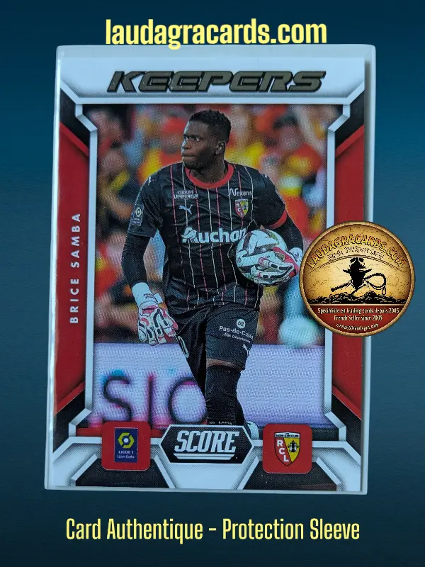 [KEEPERS24 N° 2] 2. Brice Samba (RC Lens)    Keepers Ligue 1 2023/2024   Carte N° 2