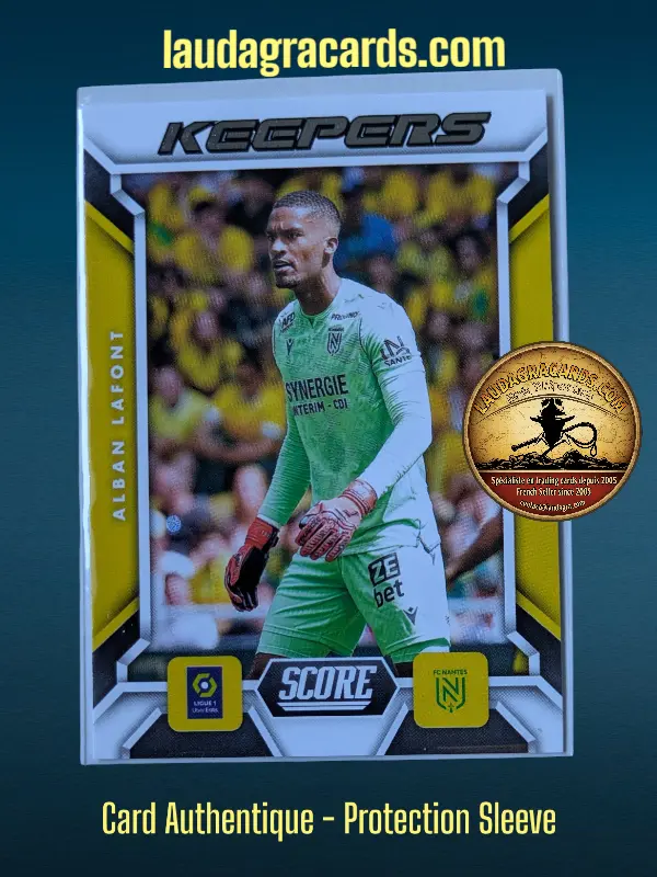 [KEEPERS24 N° 4] 4. Alban Lafont (FC Nantes)    Keepers Ligue 1 2023/2024   Carte N° 4