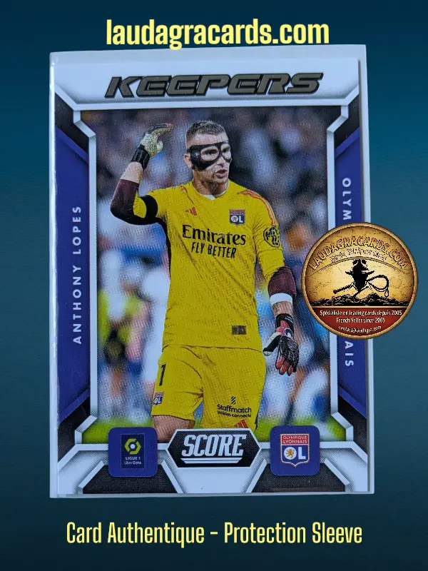 [KEEPERS24 N° 6] 6. Anthony Lopes (Olympique Lyonnais)    Keepers Ligue 1 2023/2024   Carte N° 6