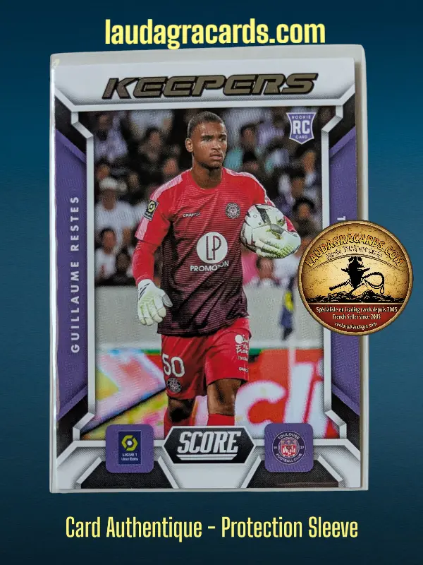 9. Guillaume Restes (Toulouse FC) Rookie Card    Keepers Ligue 1 2023/2024   Carte N° 9