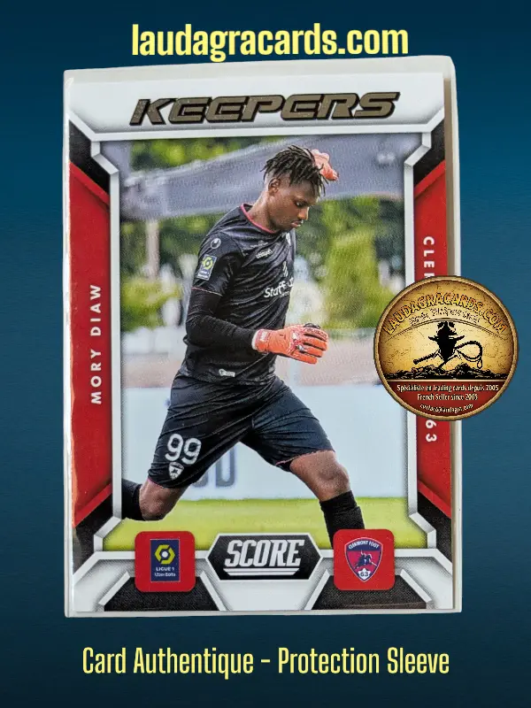 [KEEPERS24 N° 10] 10. Mory Diaw (Clermont Foot 63)    Keepers Ligue 1 2023/2024   Carte N° 10