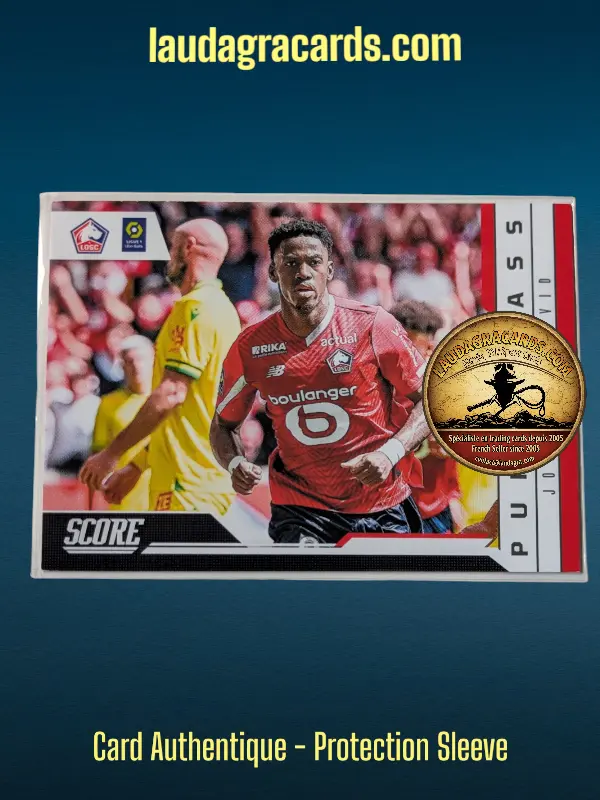 [PURE CLASS 24 N° 1] 1. Jonathan David (LOSC Lille)    Pure Class Ligue 1 2023/2024   Carte N° 1