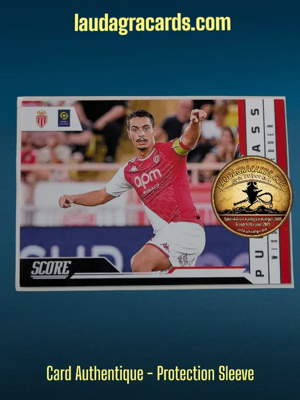 [PURE CLASS 24 N° 4] 4. Wissam Ben Yedder (AS Monaco)    Pure Class Ligue 1 2023/2024   Carte N° 4