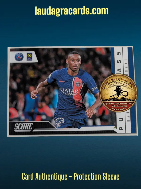 [PURE CLASS 24 N° 5] 5. Randal Kolo Muani (Paris Saint-Germain)    Pure Class Ligue 1 2023/2024   Carte N° 5