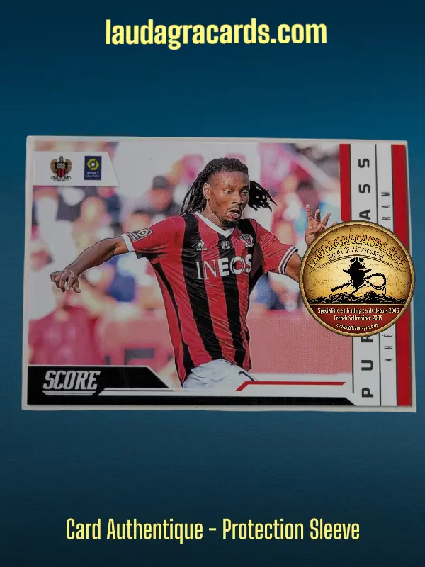 [PURE CLASS 24 N° 7] 7. Khéphren Thuram (OGC Nice)    Pure Class Ligue 1 2023/2024   Carte N° 7