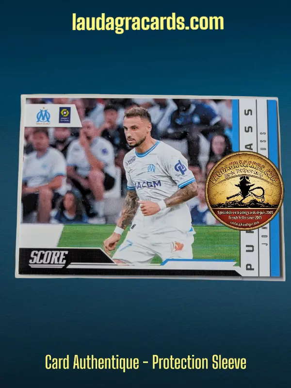 [PURE CLASS 24 N° 13] 13. Jonathan Clauss (Olympique de Marseille)    Pure Class Ligue 1 2023/2024   Carte N° 13