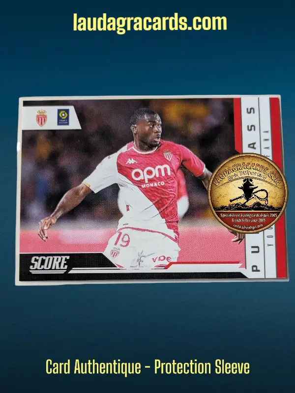 [PURE CLASS 24 N° 15] 15. Youssouf Fofana (AS Monaco)    Pure Class Ligue 1 2023/2024   Carte N° 15