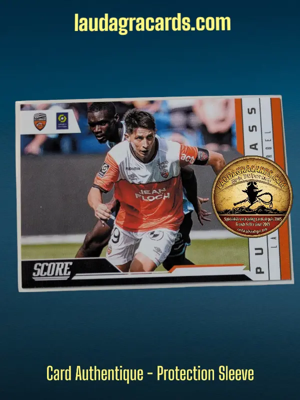 [PURE CLASS 24 N° 16] 16. Laurent Abergel (FC Lorient)    Pure Class Ligue 1 2023/2024   Carte N° 16