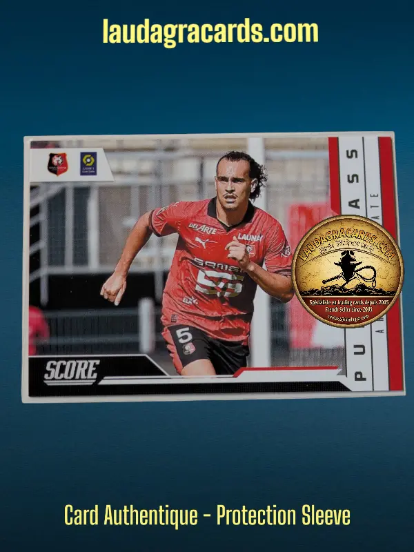 [PURE CLASS 24 N° 18] 18. Arthur Theate (Stade Rennais FC)    Pure Class Ligue 1 2023/2024   Carte N° 18