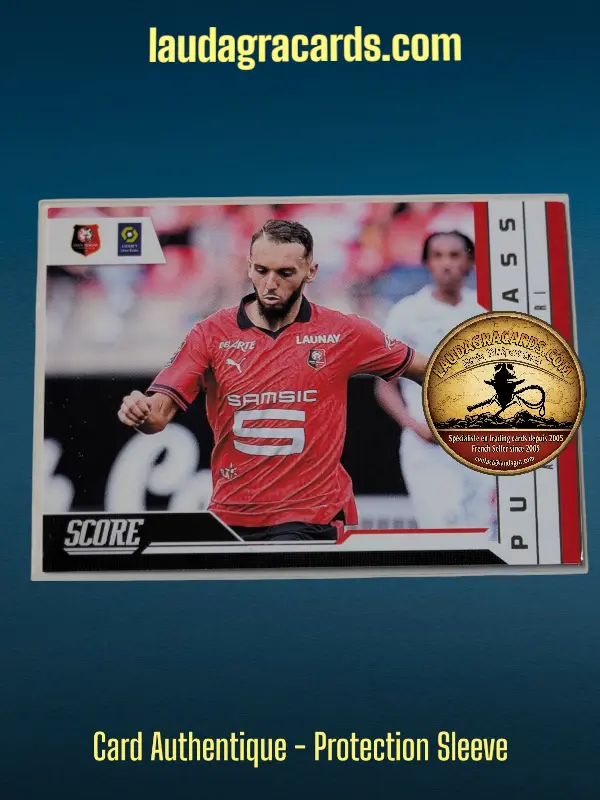 [PURE CLASS 24 N° 19] 19. Amine Gouiri (Stade Rennais FC)    Pure Class Ligue 1 2023/2024   Carte N° 19