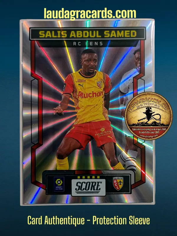[PANLASER24 N° 144] 144. Salis Abdul Samed (RC Lens)    Ligue 1 2023/2024   Carte Laser N° 144