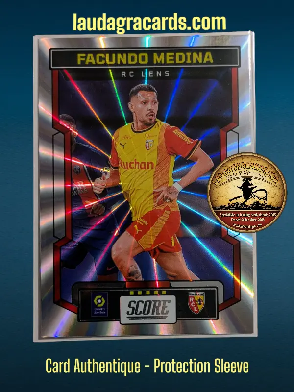 [PANLASER24 N° 146] 146. Facundo Medina (RC Lens)    Ligue 1 2023/2024   Carte Laser N° 146