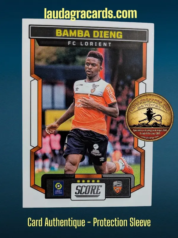 [PANSCORE24 N° 24] 24. Bamba Dieng (FC Lorient)    Ligue 1 2023/2024   Carte N° 24