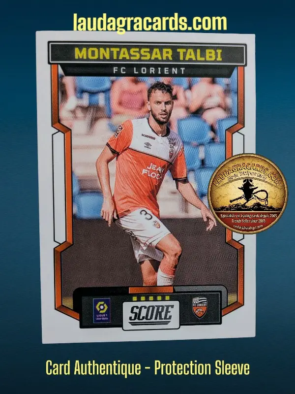 [PANSCORE24 N° 30] 30. Montassar Talbi (FC Lorient)    Ligue 1 2023/2024   Carte N° 30