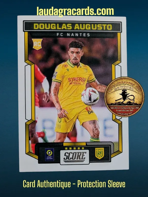 [PANSCORE24 N° 45] 45. Douglas Augusto (FC Nantes) Rookie Card    Ligue 1 2023/2024   Carte N° 45