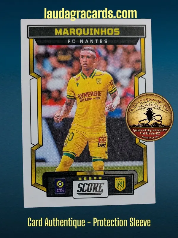[PANSCORE24 N° 47] 47. Marquinos (FC Nantes)    Ligue 1 2023/2024   Carte N° 47