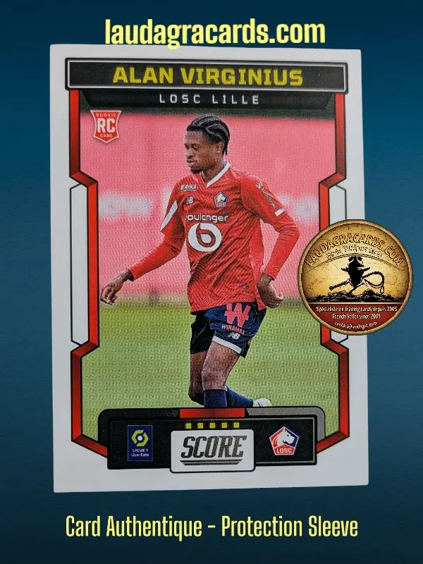 [PANSCORE24 N° 58] 58. Alan Virginius (LOSC Lille) Rookie Card    Ligue 1 2023/2024   Carte N° 58