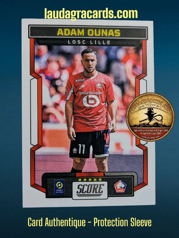 [PANSCORE24 N° 59] 59. Adam Ounas (LOSC Lille)    Ligue 1 2023/2024   Carte N° 59