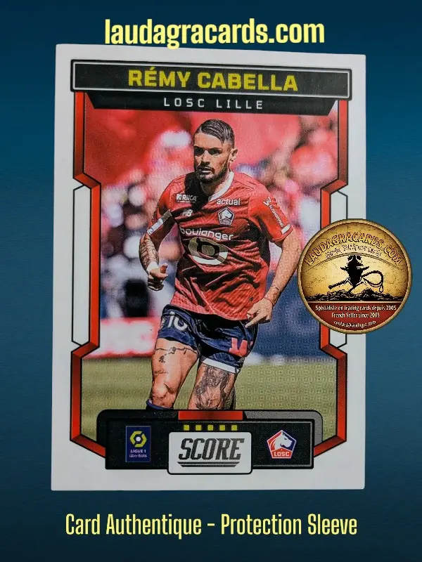[PANSCORE24 N° 60] 60. Rémy Cabella (LOSC Lille)    Ligue 1 2023/2024   Carte N° 60