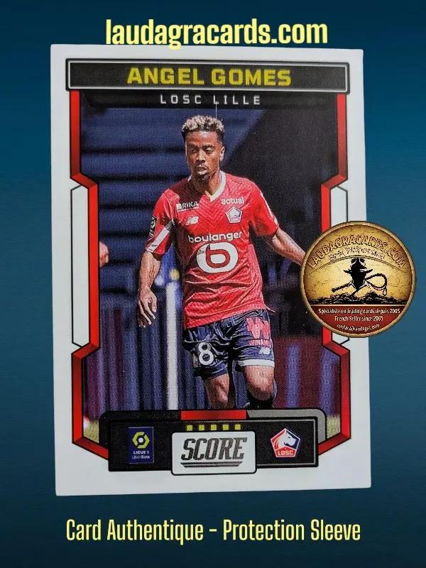 [PANSCORE24 N° 63] 63. Angel Gomes (LOSC Lille)    Ligue 1 2023/2024   Carte N° 63