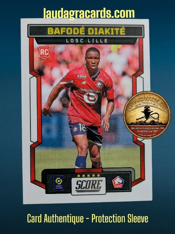 [PANSCORE24 N° 67] 67. Bafodé Diakité (LOSC Lille) Rookie Card    Ligue 1 2023/2024   Carte N° 67