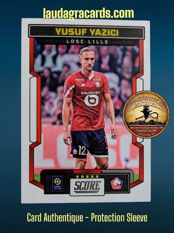 [PANSCORE24 N° 68] 68. Yusuf Yazici (LOSC Lille)    Ligue 1 2023/2024   Carte N° 68