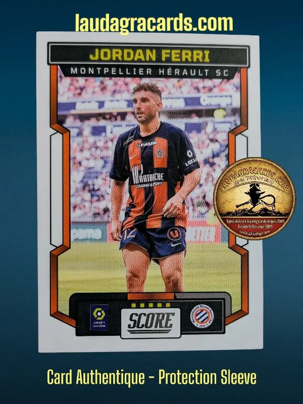 [PANSCORE24 N° 75] 75. Jordan Ferri (Montpellier Hérault SC)    Ligue 1 2023/2024   Carte N° 75